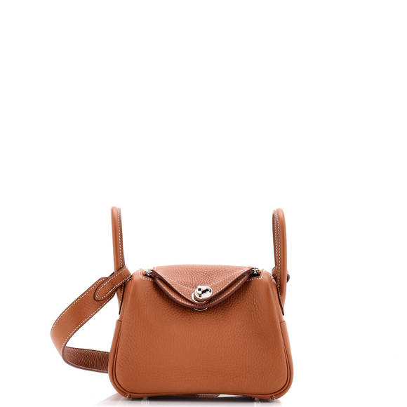Hermes Mini Lindy Bag Clemence - Picture 1 of 7